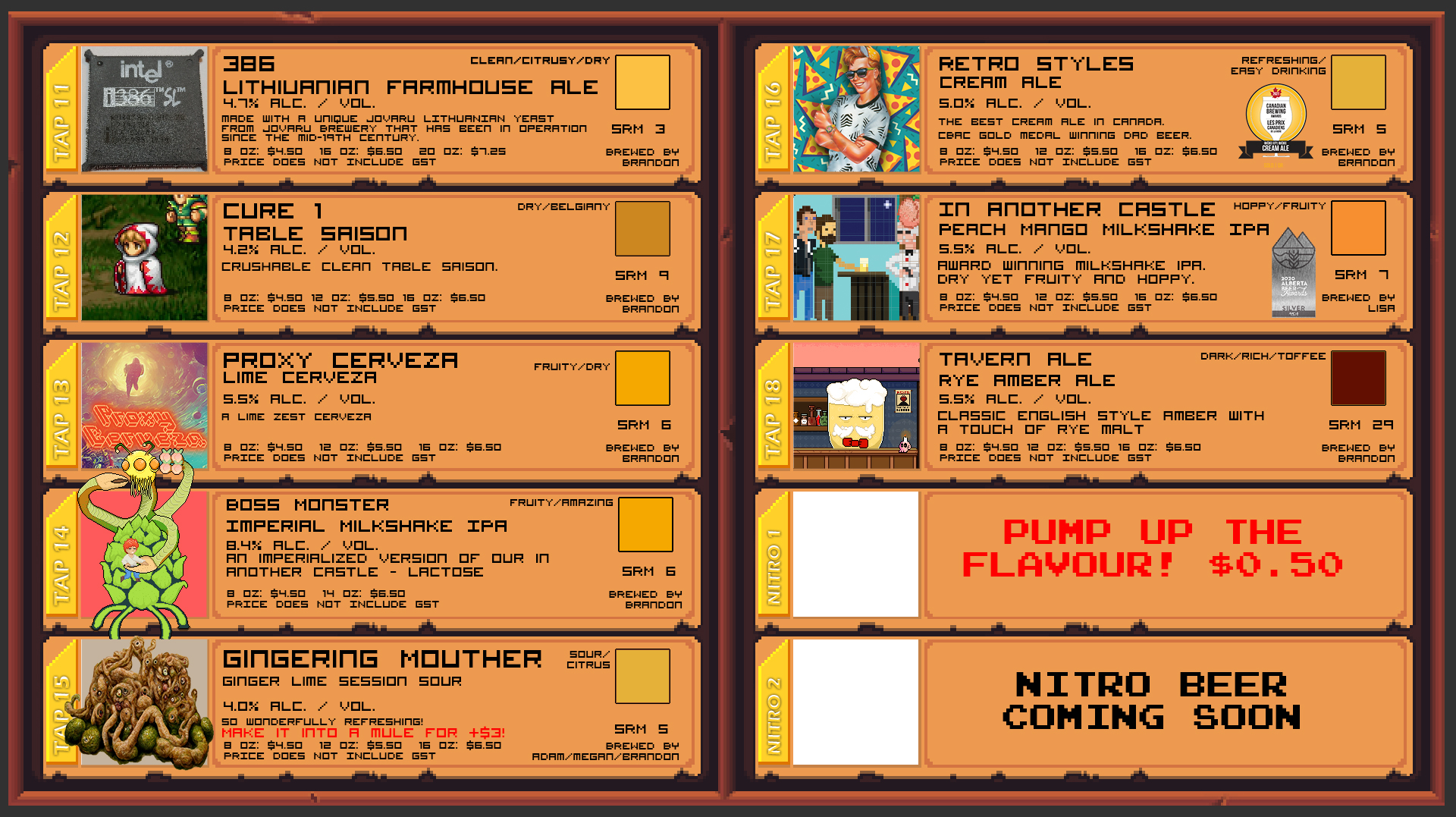 MenuBoard 2 MenuBoard 2