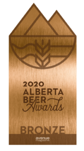 2020 Alberta Brewing Awards - PATIO BEER CAT