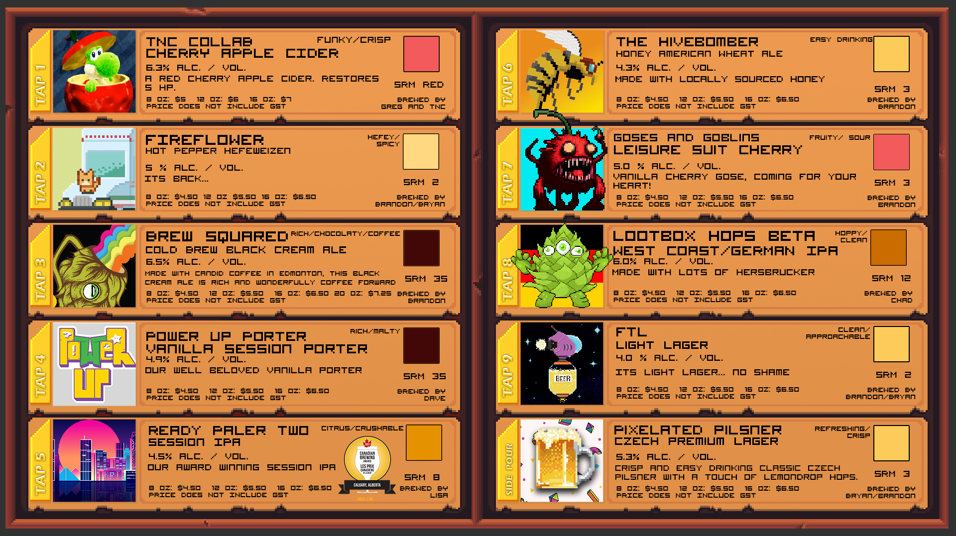 MenuBoard 1